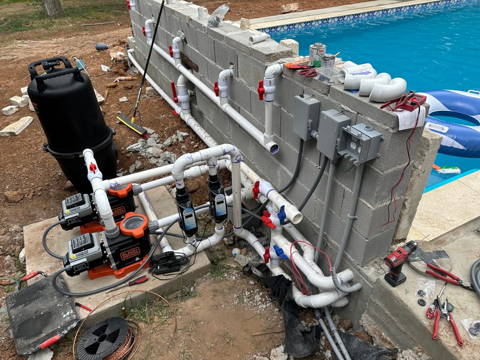 Saltwater Pool Chlorinator System with Two Year Limited Warranty, App Remote Control & Titanium Plate Self-Cleaning Smart Salt Chlorine Generator for Pools up to 22,000 Gallons customer photo 2