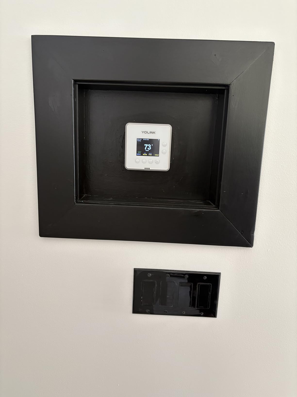 YoLink Thermostat 2, Smart Heat Pump Thermostat, YS4004 customer photo 1