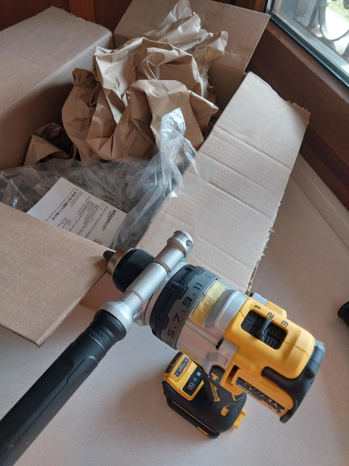 DEWALT 20V MAX XR 1/2 Inch Brushless Cordless Hammer Drill, Battery Not Included (DCD1007B) customer photo 1