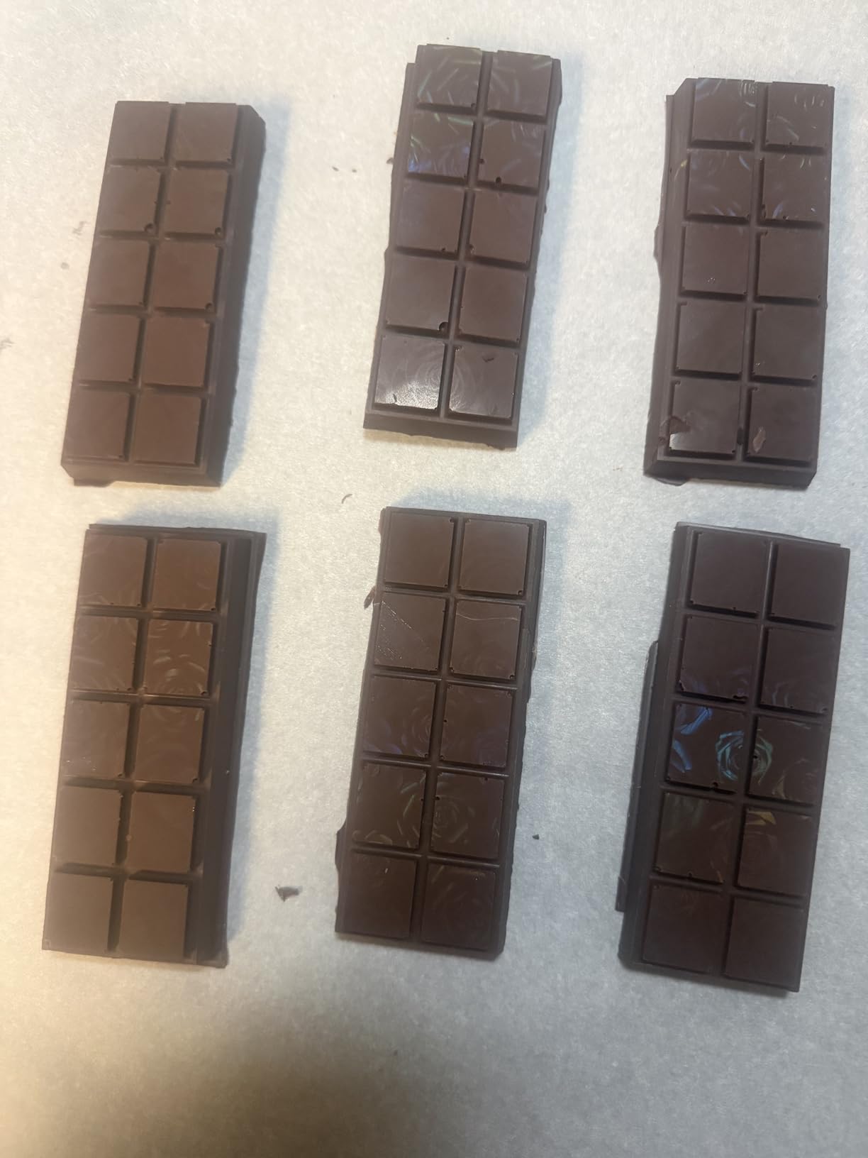 Ziliny Holographic Chocolate Mold Silicone,Square,Windmill and Diamond customer photo 2