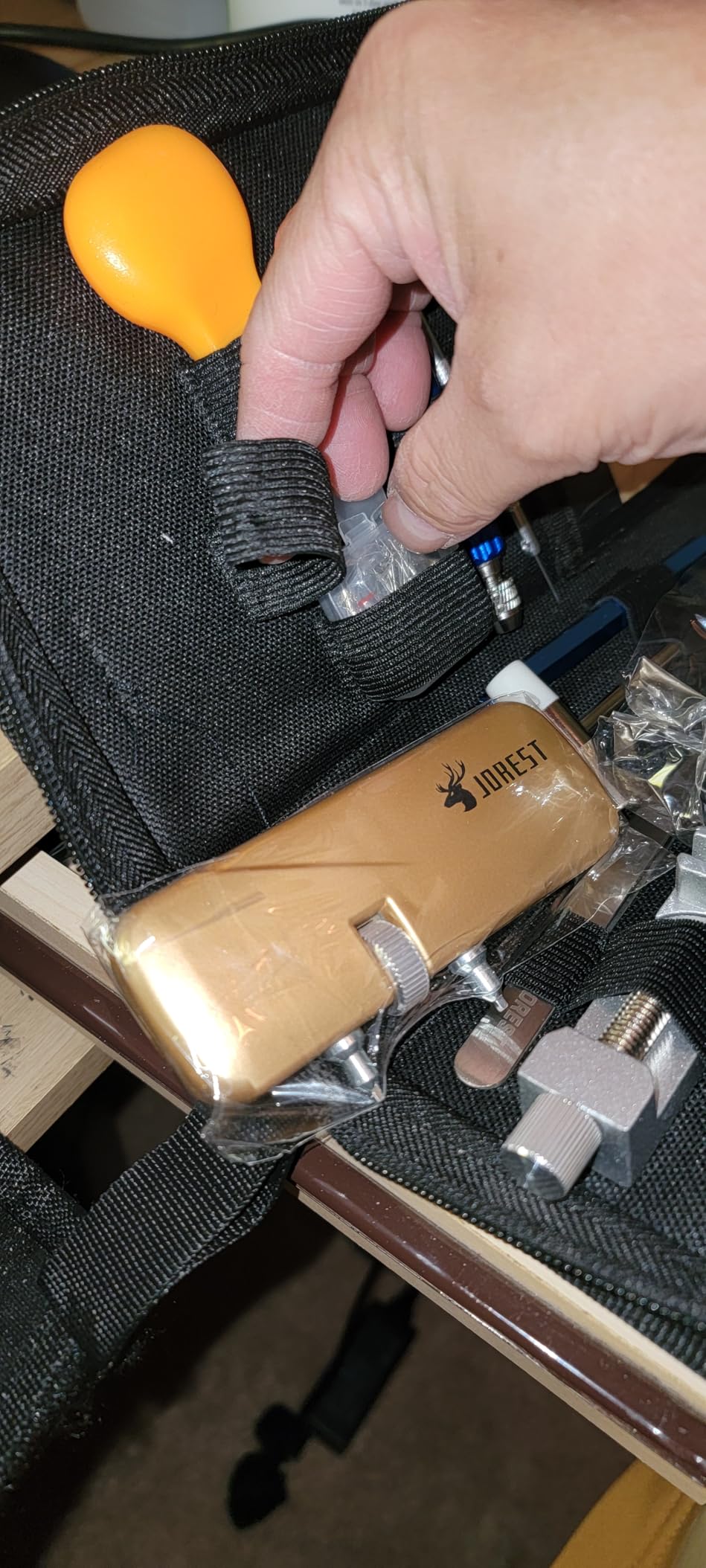 JOREST Watch Repair Kit + Watch Press Tool, Battery Replacement, Strap Adjustment, Wrench Opening Back Cover, Case Opener/Closer, Link Remover Sizing Bracelet, Screwdriver Band Pin Removal, Spring Bar customer photo 2