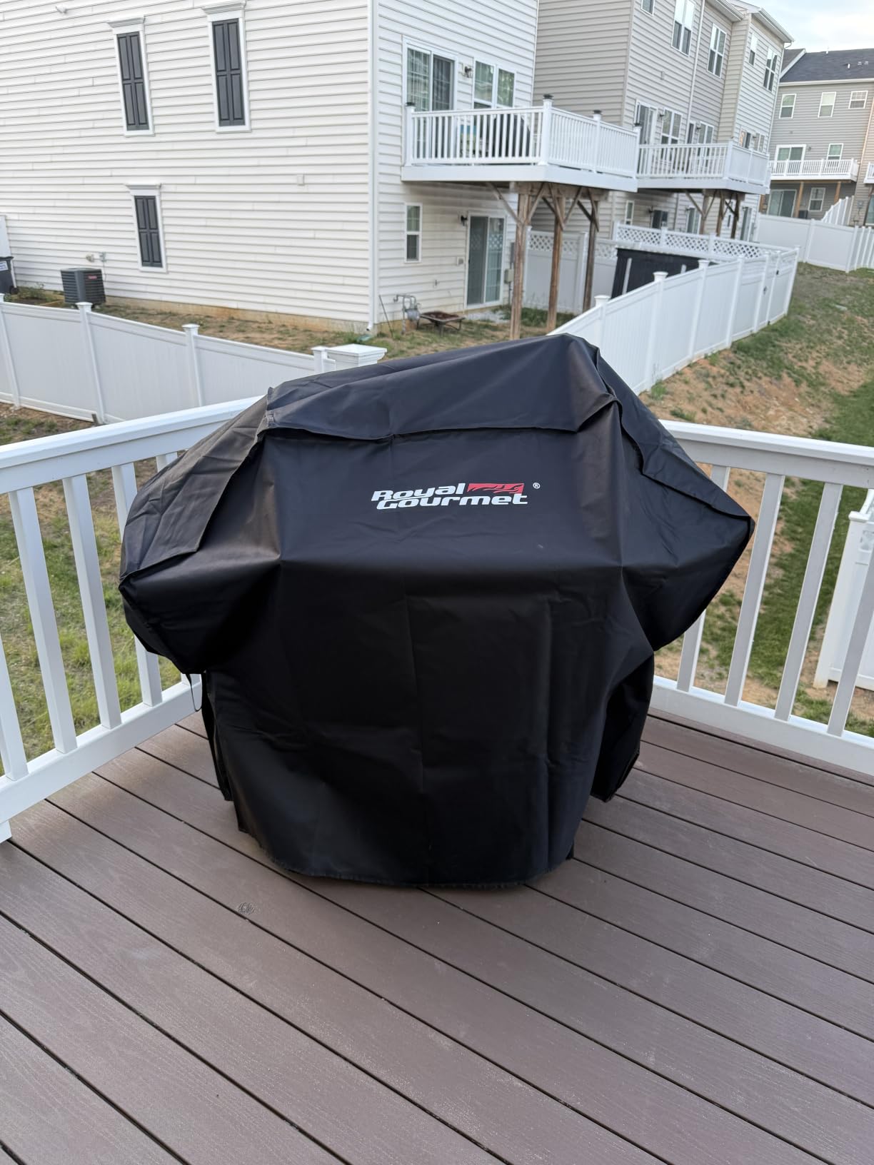 30 x 48inch Grill Mat for Outdoor Grill,Double-Sided Fireproof Grill Pad,Perfect for Outdoor Barbecue Spots,Fireproof, Waterproof, and Oilproof BBQ Protector for Decks and Patios customer photo 2