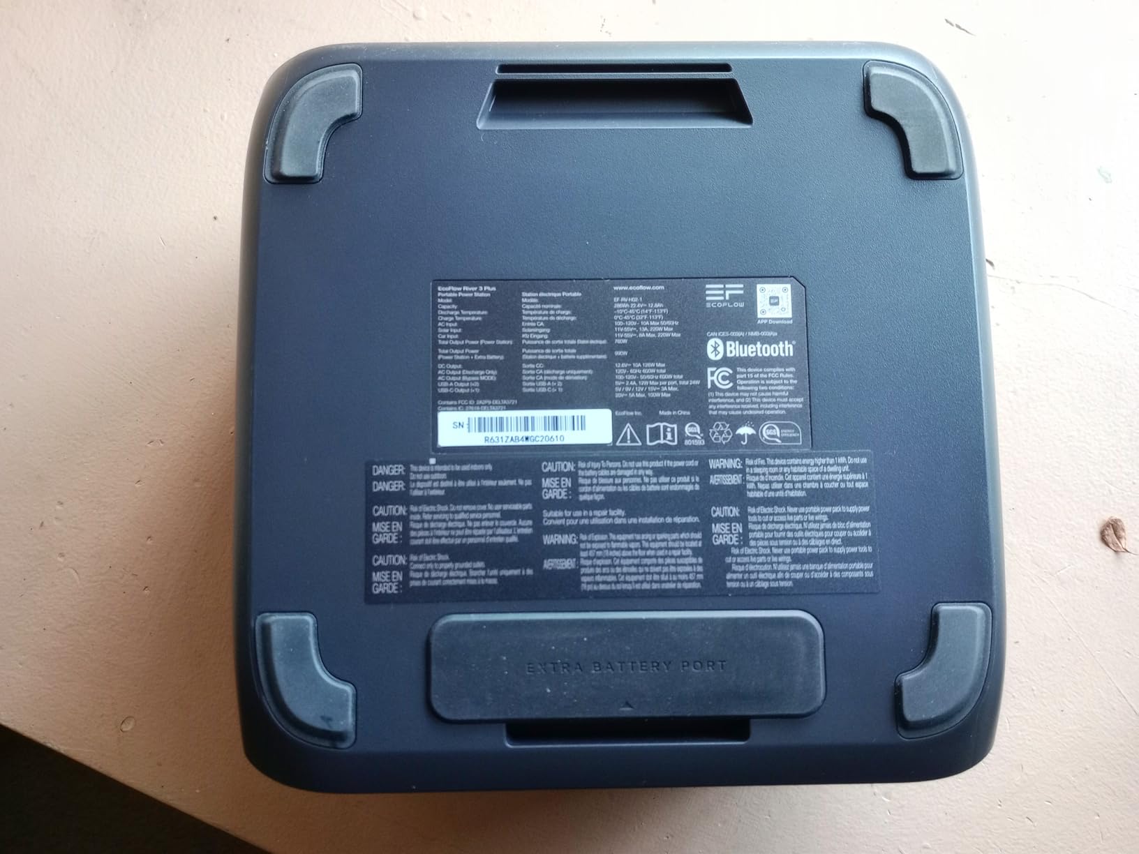 EF ECOFLOW Portable Power Station River 3 Plus, 286Wh 760W customer photo 2