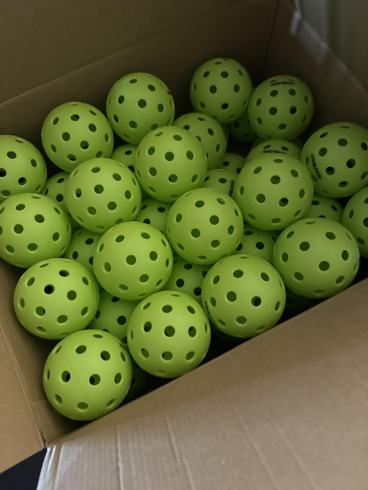 48 Pack Premium Outdoor Pickleball Balls, Meet USAPA Official Standards customer photo 2