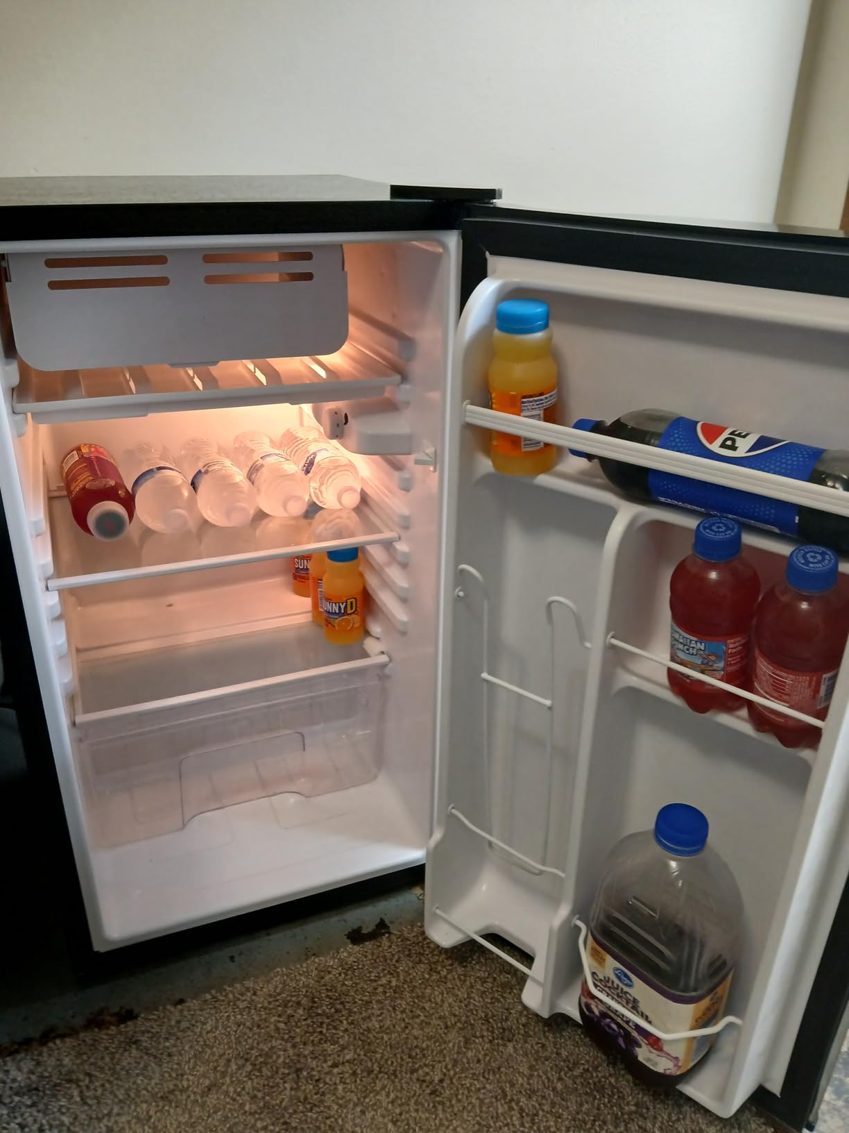 EUHOMY 3.2 Cu.Ft Mini Fridge with Freezer, Compact Refrigerator for Dorm customer photo 2