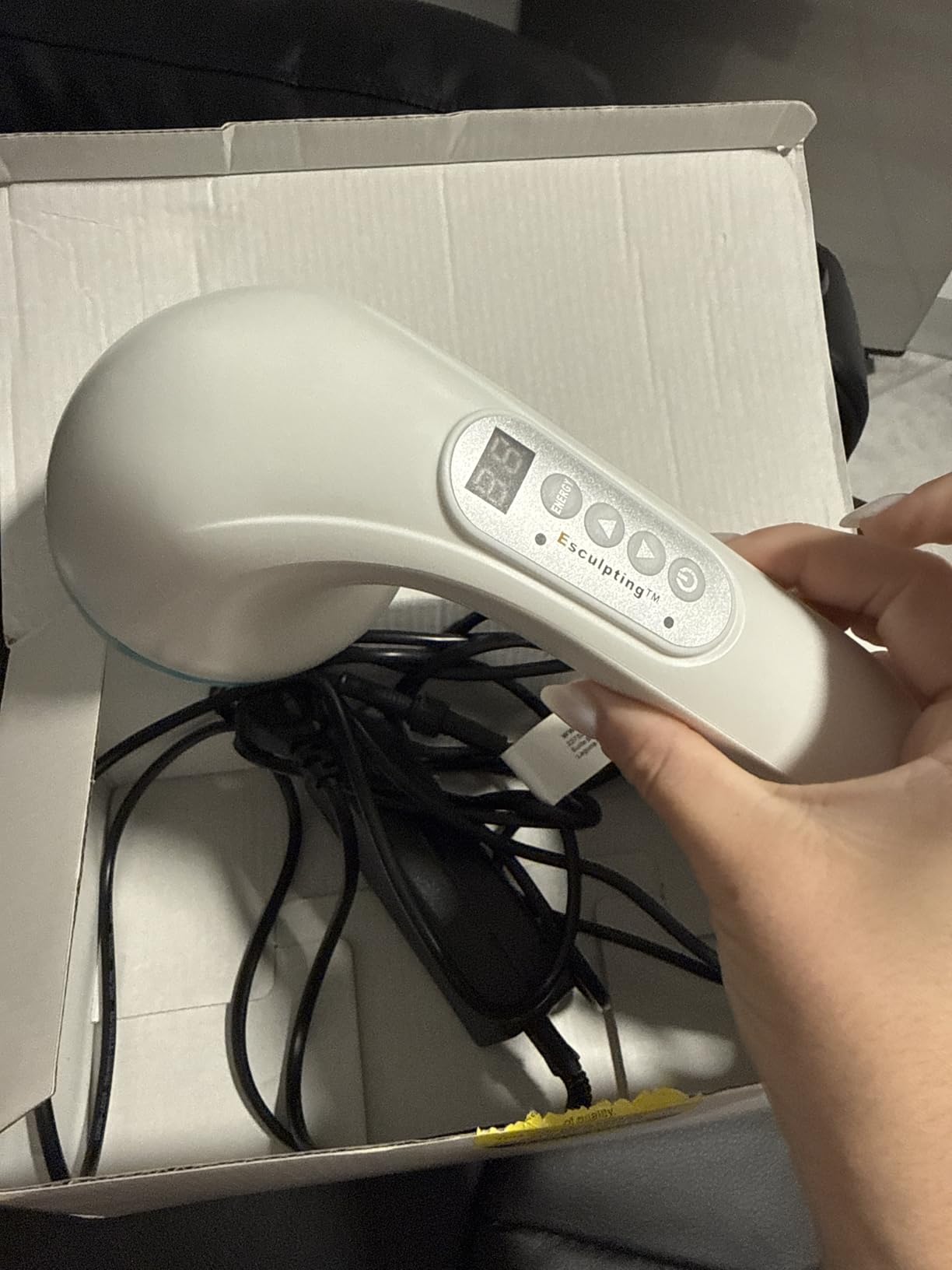 Radio Frequency Induced Heat-Palm NRG Cellulite Body Device customer photo 2