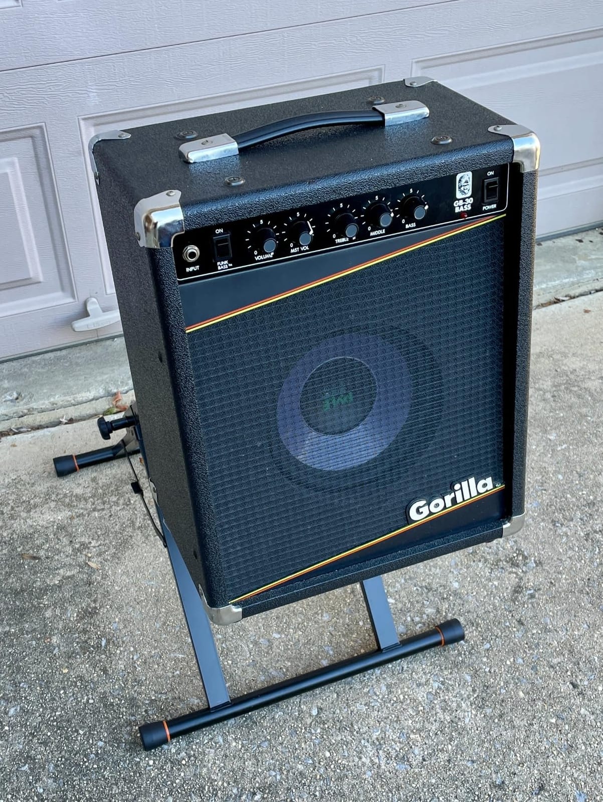 STRICH SAT-03 High-Profile Tilt-Back Guitar Amp Stand, Black customer photo 1