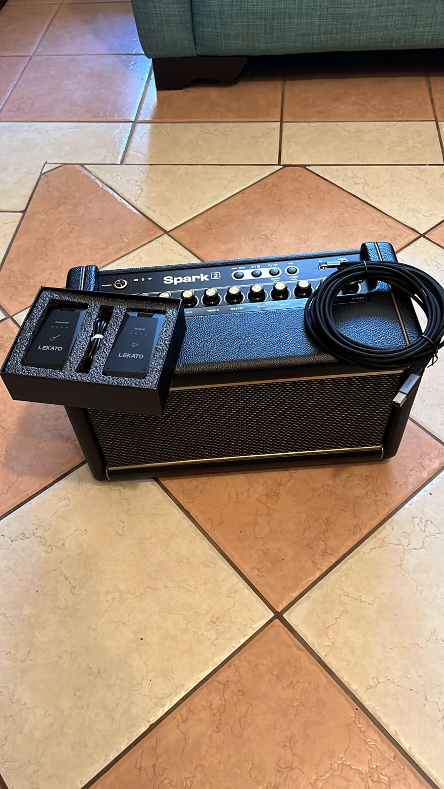 Positive Grid Spark 2 50W Smart Guitar Practice Amp & Bluetooth Speaker customer photo 2
