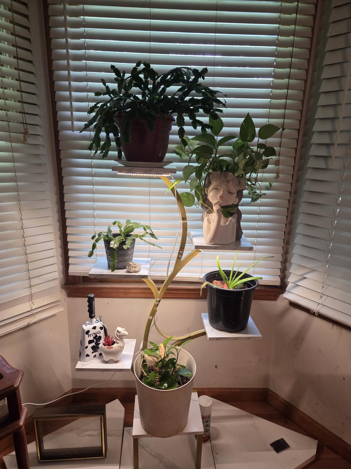 BACEKOLL Plant Stand Indoor with Grow Light, 7 Tier 49