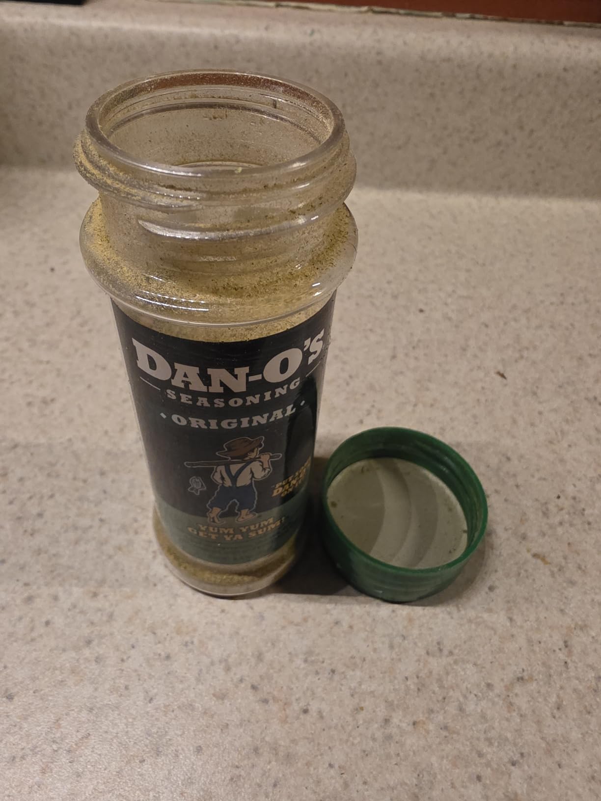 Dan-O's Seasoning Variety Pack - 8 Bottle Set (Extra-Small Bottles) - Original, Spicy, Chipotle, Crunchy, Cheesoning, Preem-O, SEA-soning & Tac-O - All Purpose, Sugar Free, Zero Calorie Spice Set customer photo 1