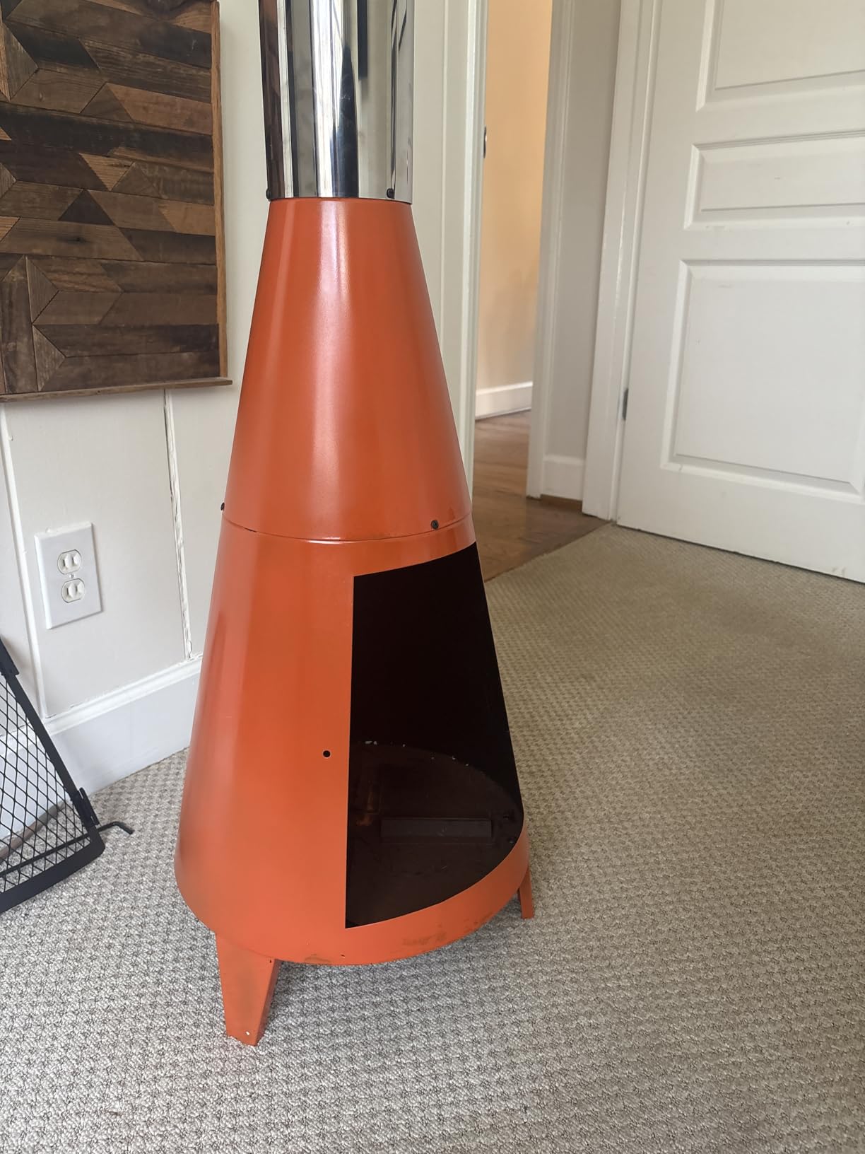 BDL Outdoor Chiminea Fireplace Wood Burning Fire Pit for Patio customer photo 2
