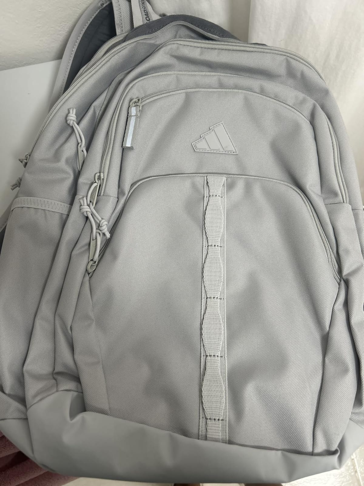adidas Prime School Backpack 37L | Padded 17-In. Laptop Sleeve, Water-Bottle Pockets, LoadSpring Carry, Rolls With Your Suitcase customer photo 1