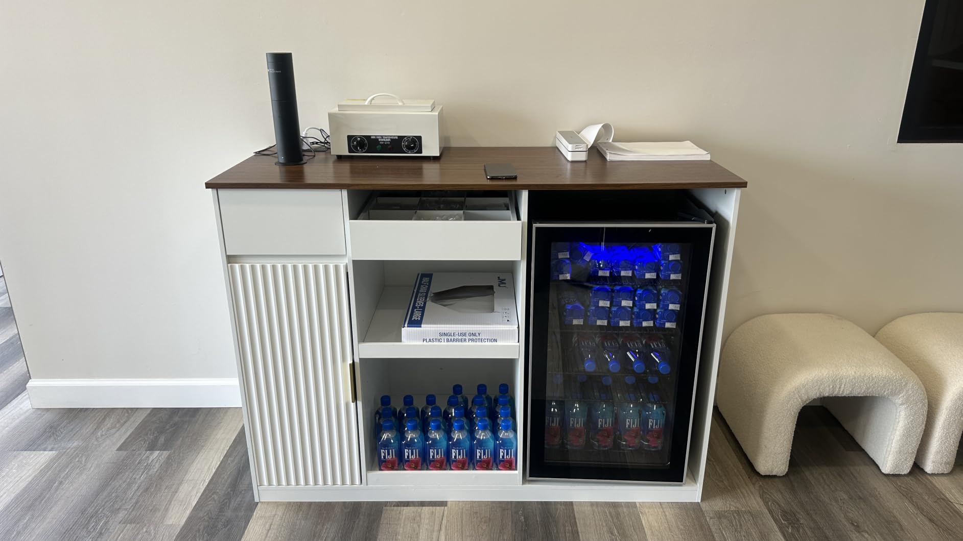 Electactic Mini Fridge 130 Can Beverage Refrigerator Cooler, 3.2 Cu.Ft Drink Fridge forSoda Wine Beer, Digital Temperature Control Cooler for Home, Dorm, Bar customer photo 1