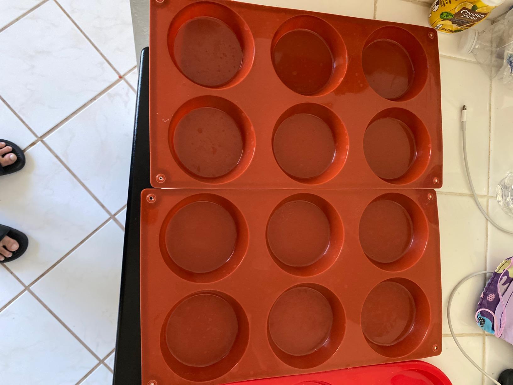 Palksky Silicone Egg Bite Molds, 2Pack 12-Cavity Muffin Pan for Baking, Tarts, Nonstick Cupcake Pan customer photo 1