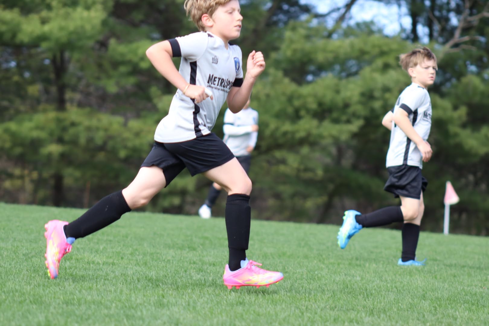 adidas Kids' F50 League Soccer Cleats customer photo 1
