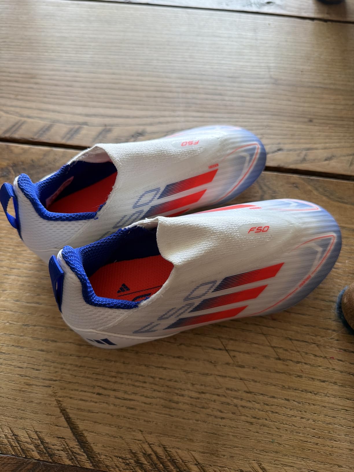 adidas Kids' F50 League Soccer Cleats customer photo 2