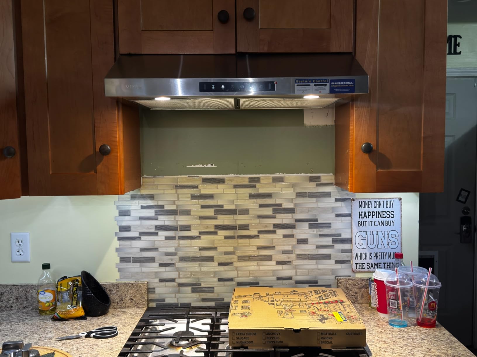 VIKIO HOME 30 Inch Under Cabinet Range Hood 900 CFM Dual Motor Power | Quiet DC Motor, Gesture & Touch Control, Dishwasher-Safe Baffle Filters, Energy-Efficient LED Lighting, Stainless Steel customer photo 2