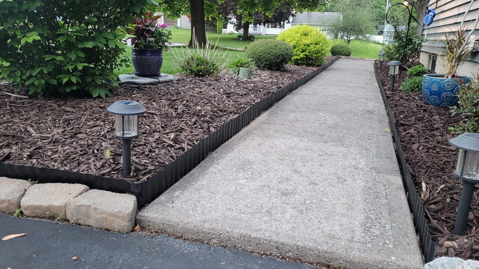 Land Guard Corrugated Garden Edging Border, 6