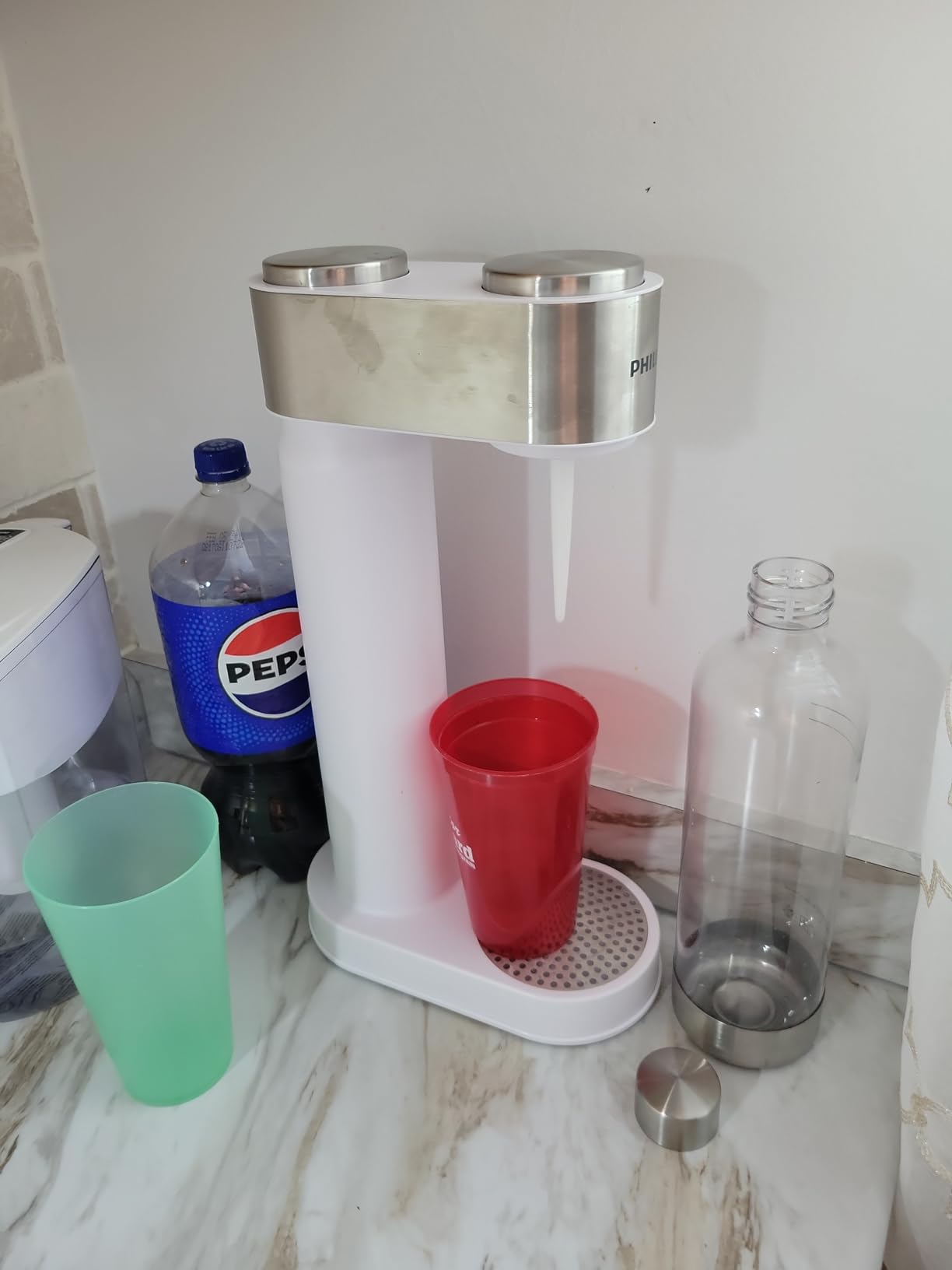 Philips Sparkling Water Maker & Soda Streaming Machine, ADD4902BKOQ/37 customer photo 2