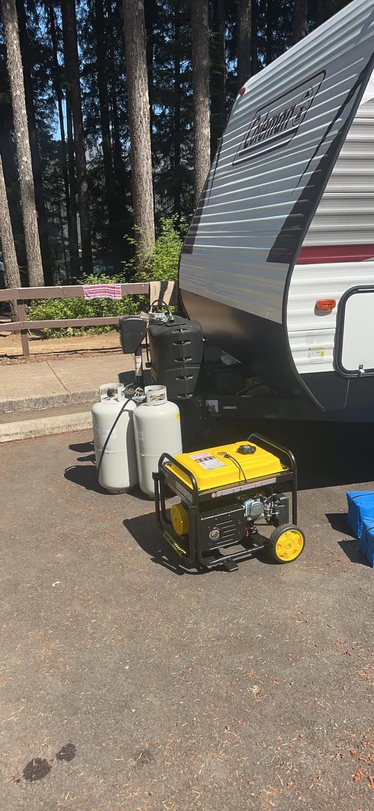 Champion 12,500-Watt Electric Start Tri Fuel Home Backup Portable Generator customer photo 1