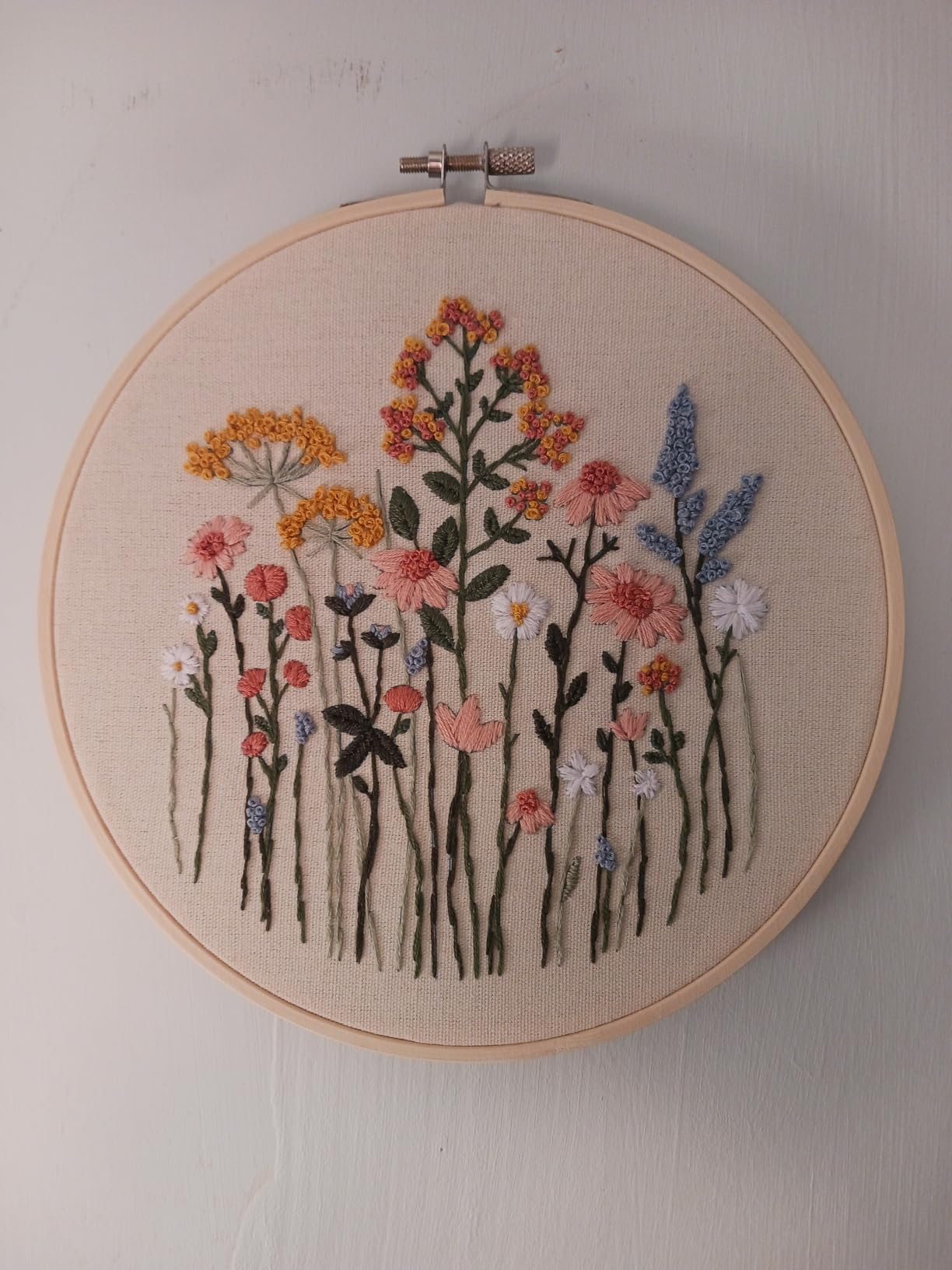CYANFOUR 5 Pack Beginner Embroidery Kit for Adults with Video & Instruction | Easy to Learn Floral Embroidery Patterns, Includes Multiple Accessories, Gift for Craft Lovers customer photo 2