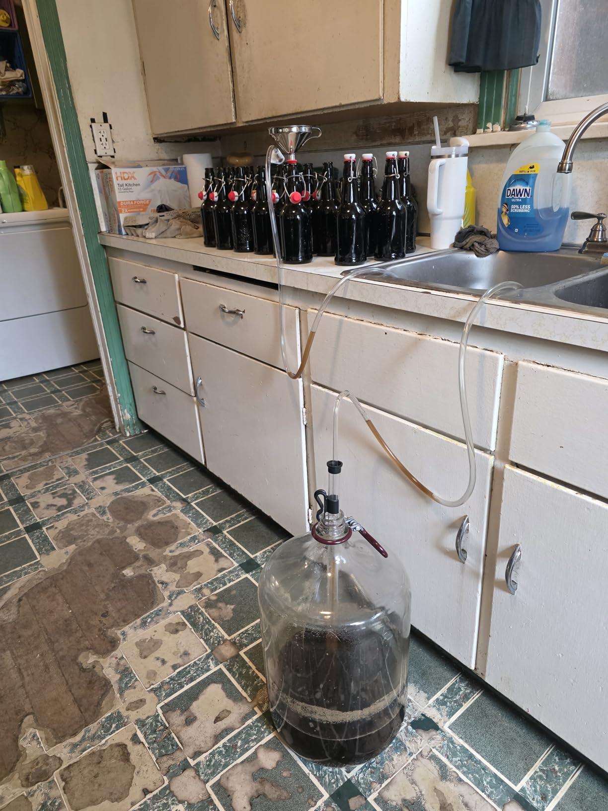 Inline Beer Filter, 80 Mesh 150 Micron Water Filter Plastic T Strainer Filtration Device, 3/8'' Gravity Feeding of Siphon Tube Brewing customer photo 1