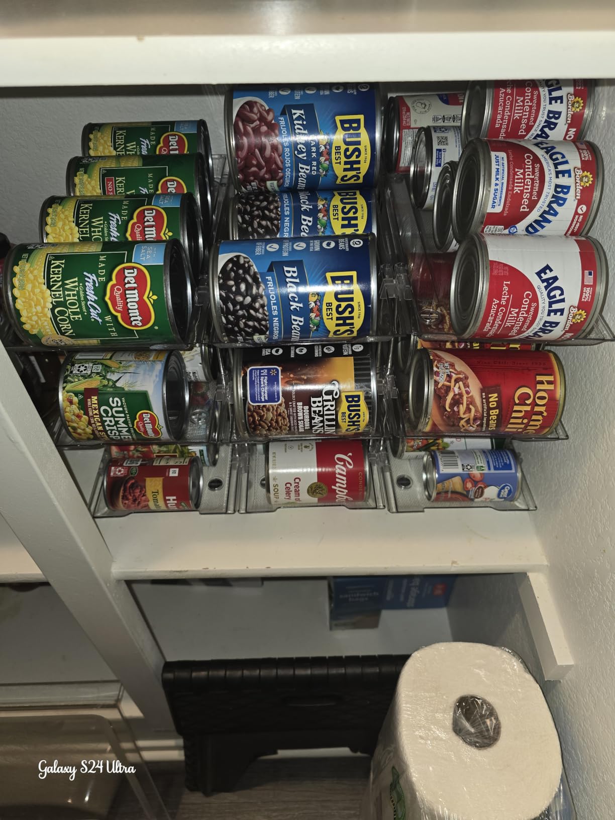 Can Organizer for Pantry, 3 Tier Rolling Can Storage Organizer Pantry customer photo 2