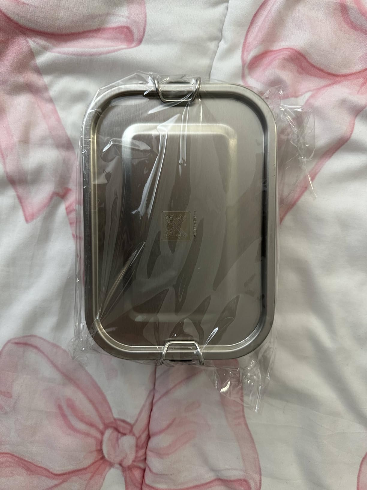 GOLDEN KEY 47QZ Stainless Steel Bento Box with 5 Compartments, 1400ml Large & Thickened Metal Lunch Box for Kids or Adults, Eco-friendly Leak-Proof Container with Lockable Clips customer photo 1