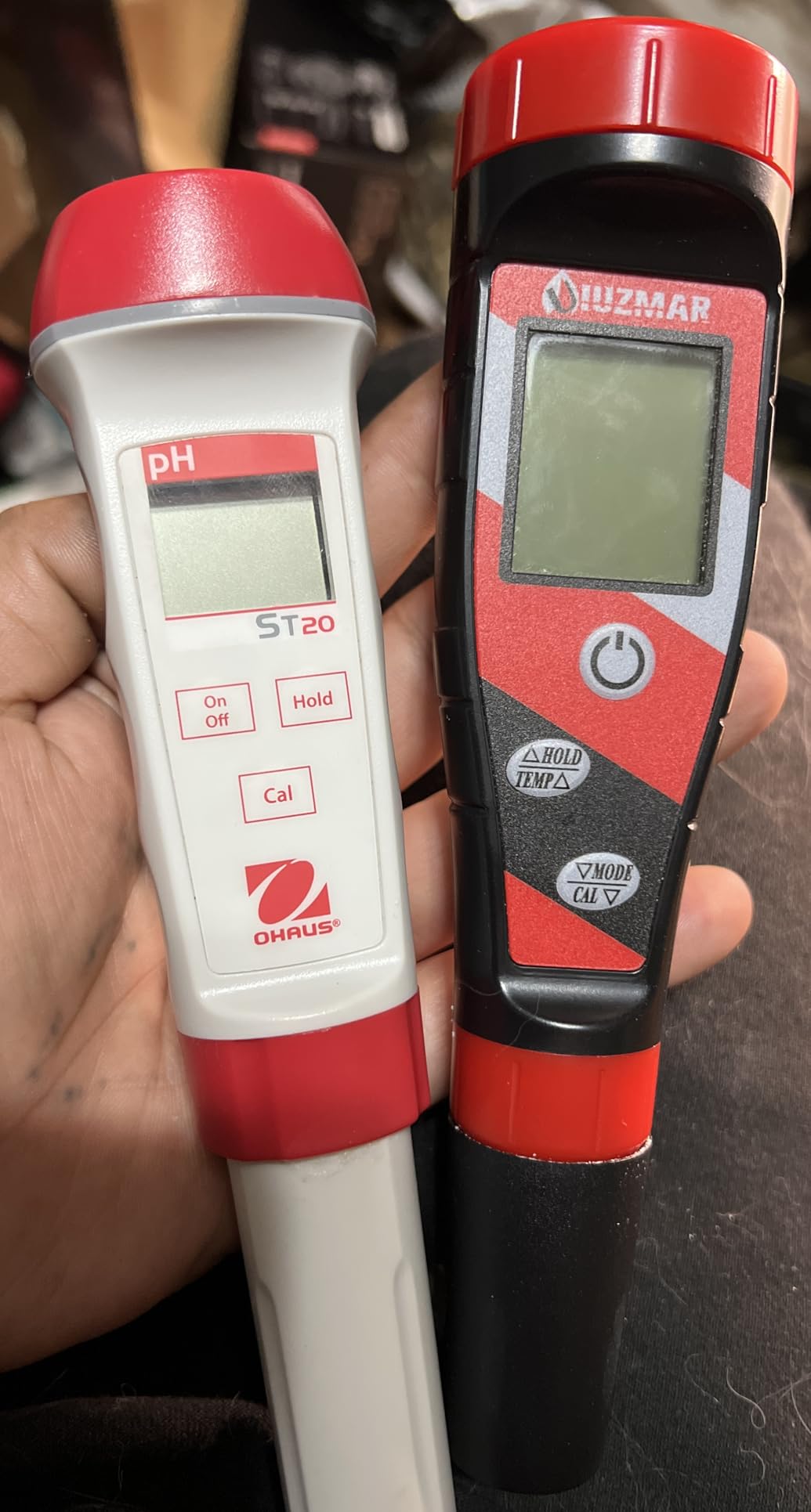UIUZMAR pH Meter for Water Hydroponics Supplies 4 in 1 pH PPM ECTester customer photo 1