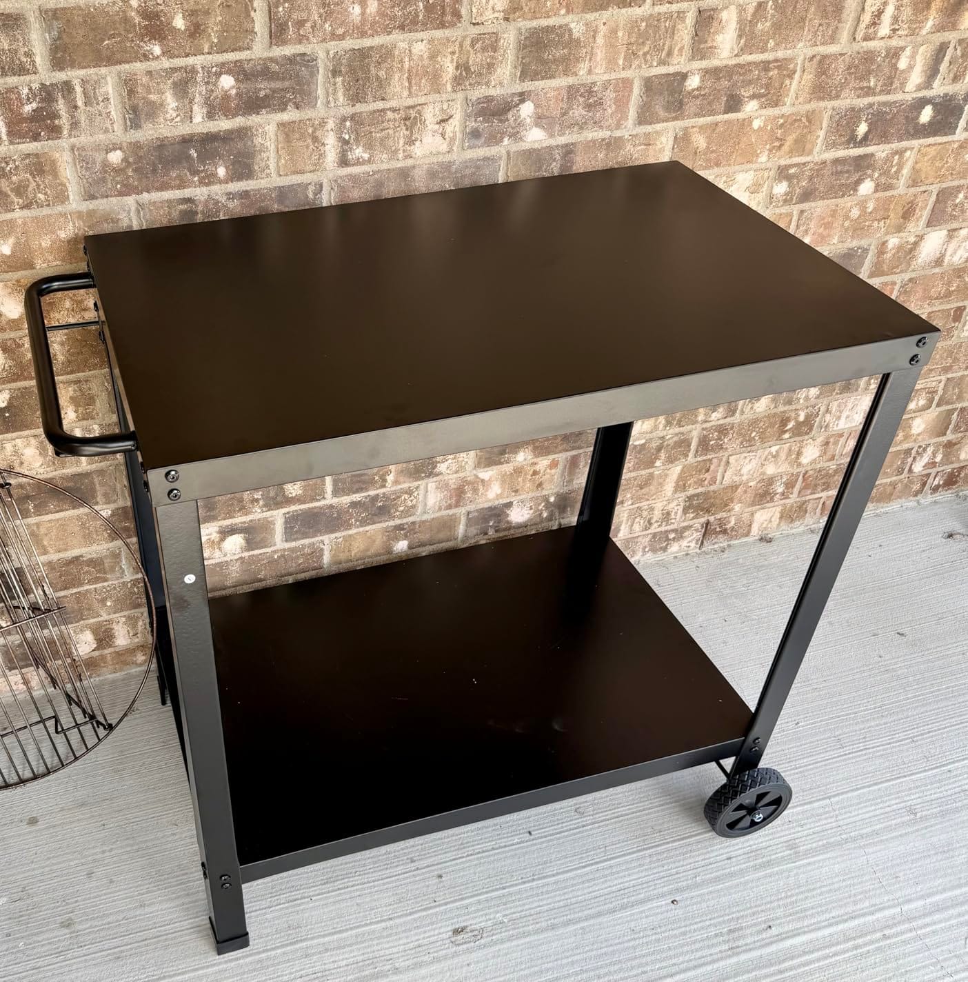 Yozoia Outdoor Grill Table for Blackstone Griddle, Grill Cart with Wheels customer photo 1