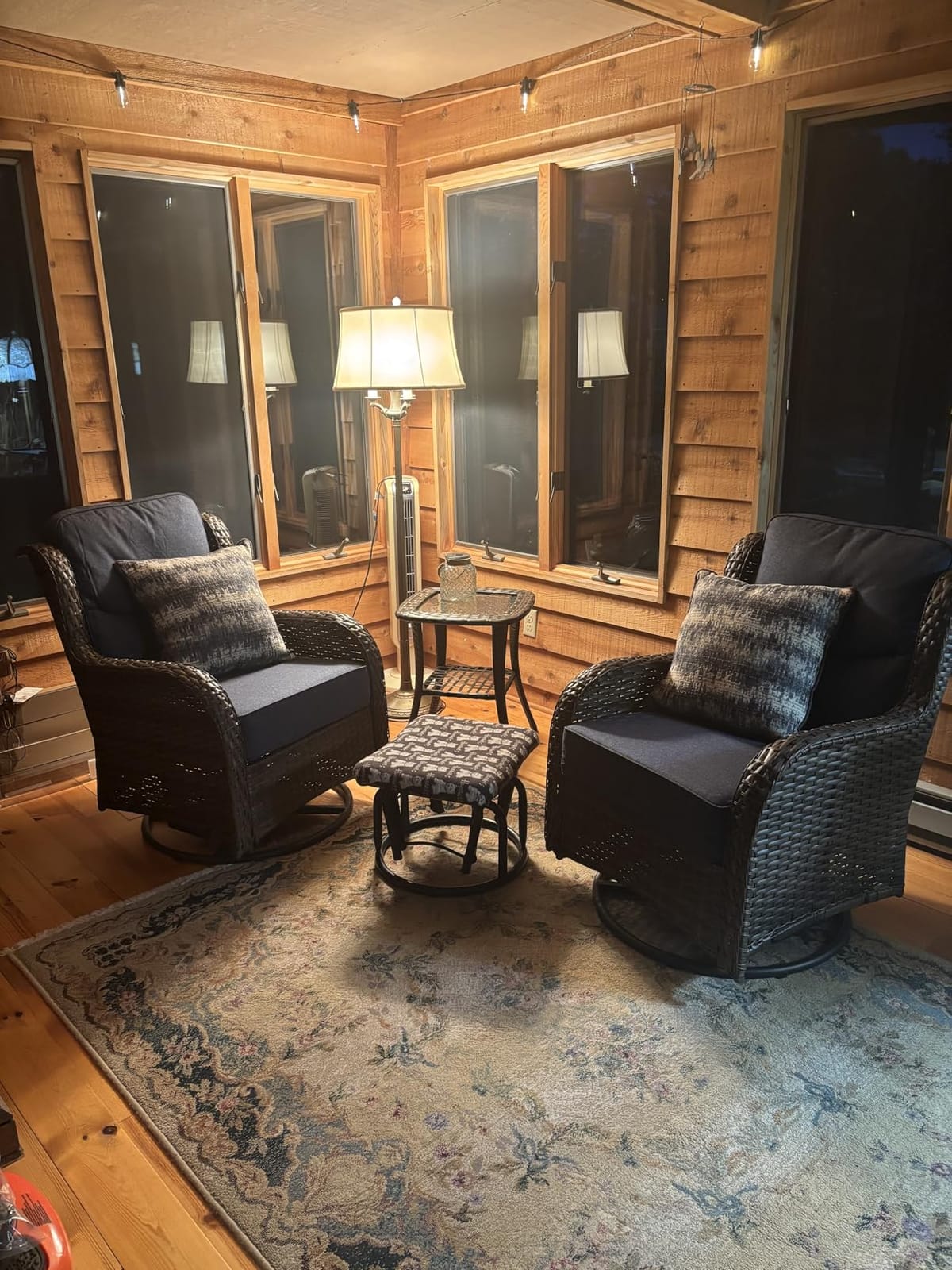 HILLGA 3-Piece Luxury Patio Furniture Set with 6