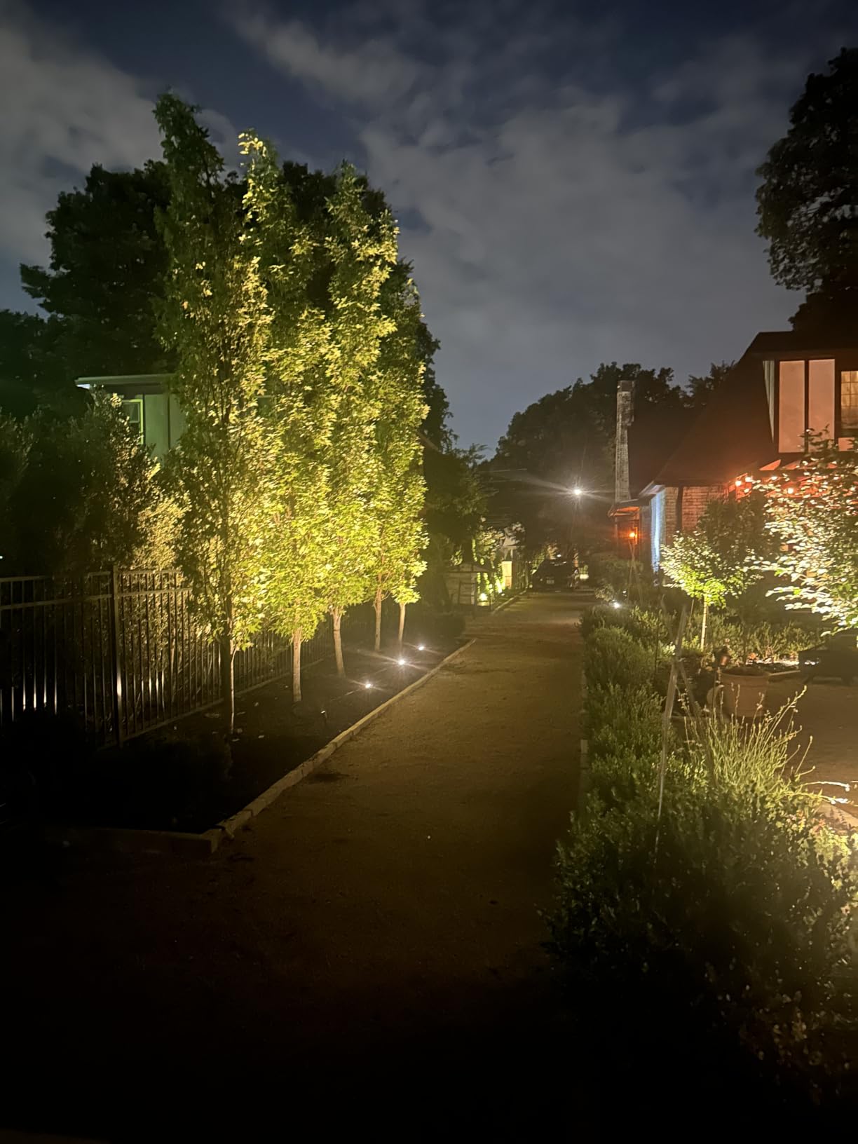 SUNTHIN 10 Pack Outdoor Landscape Lights with Transformer, LED Spotlights customer photo 2