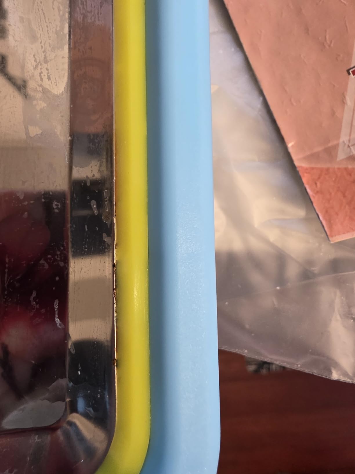 Rolled Ice Cream Maker, Stainless Steel Freezer Tray, Lake Blue customer photo 1