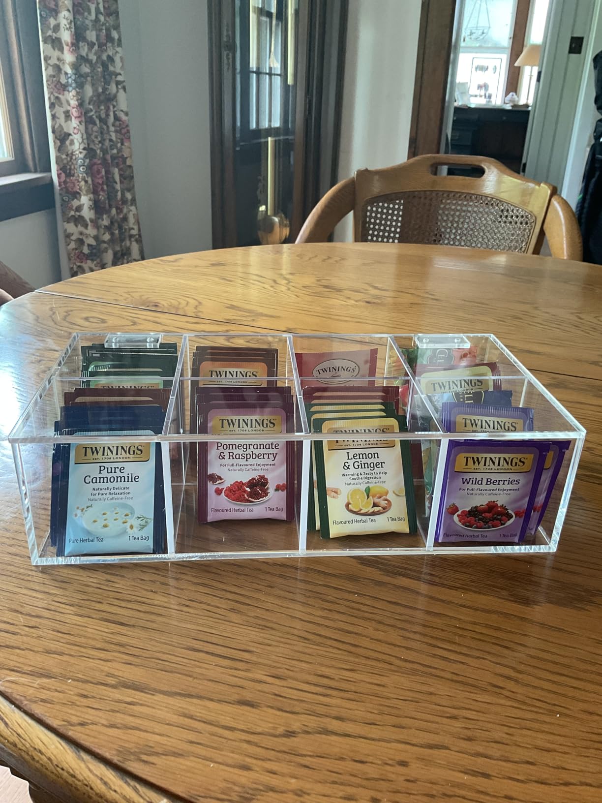 Twinings Assorted Herbal, Naturally Caffeine-Free Tea Bag Sampler, 40 Count customer photo 1
