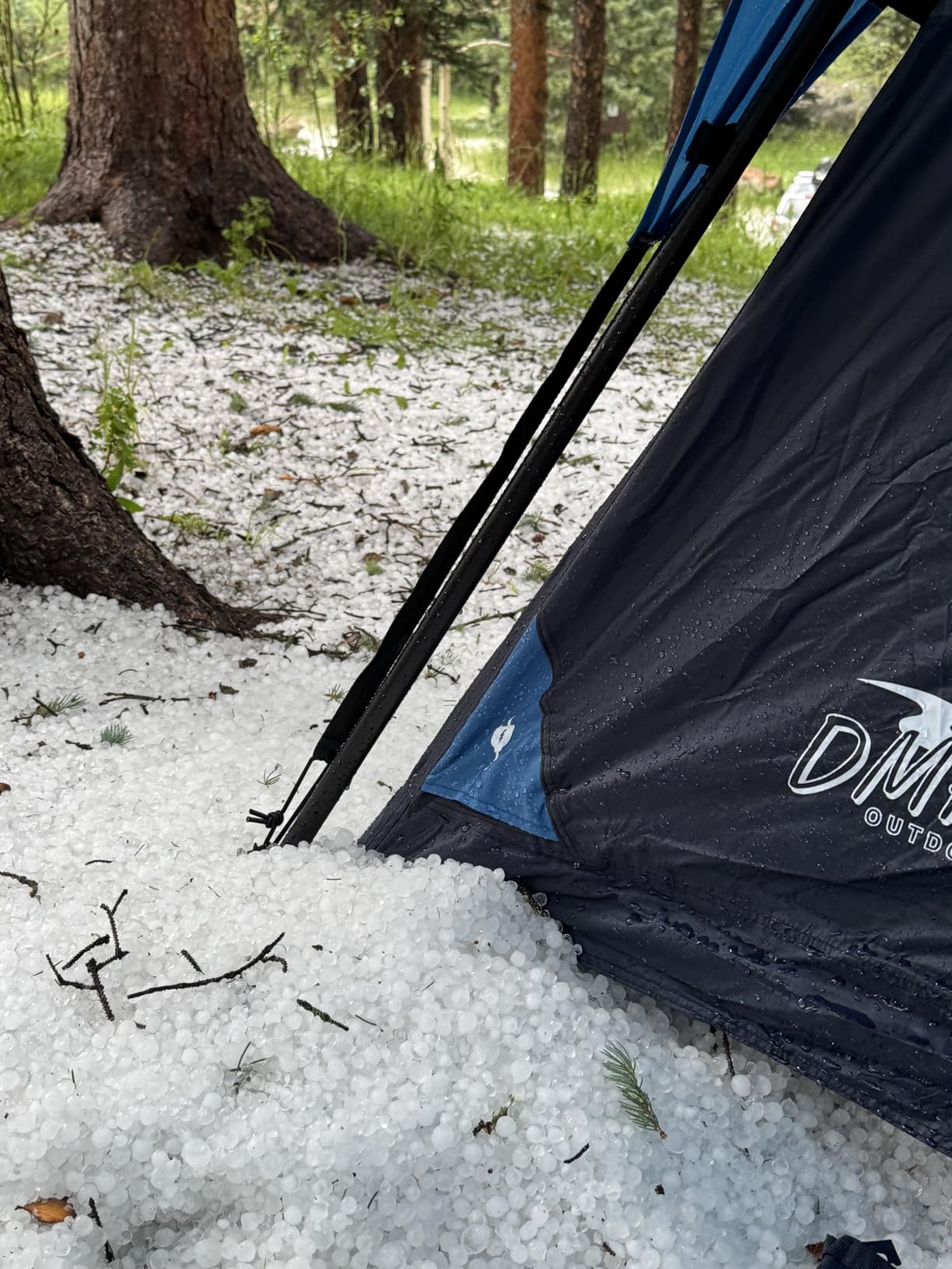 DMH OUTDOORS 8 Person Instant Tents for Camping with Porch Easy Setup 60s | Large Windproof Camping Tent with Rainfly & 5 Mesh Windows, Portable Family Cabin Tent with Carry Bag for Camping & Hiking customer photo 1