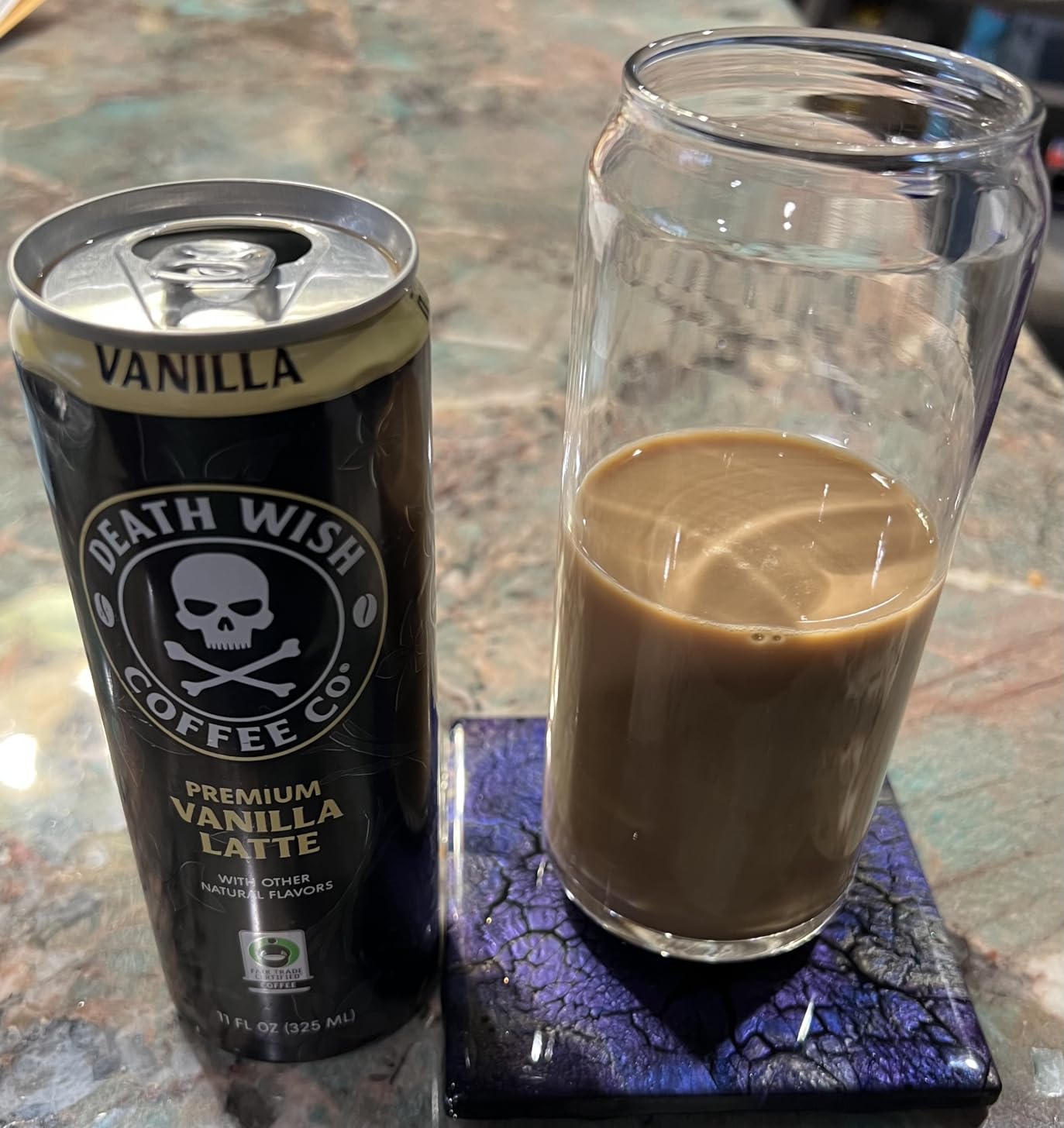 Death Wish Coffee Vanilla Cold Brew Latte, 12 Pack (11 oz cans) customer photo 2