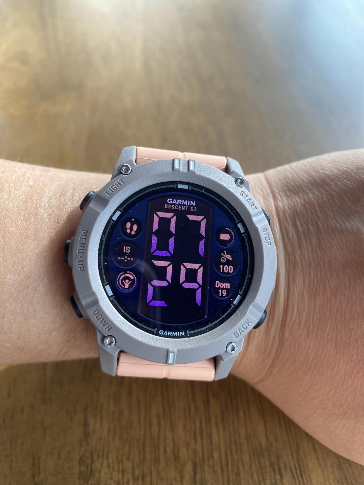 Garmin Descent™ G2, Watch-Style Dive Computer, 46mm, Paloma customer photo 2