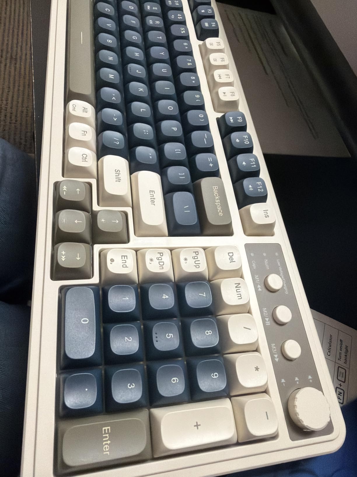 AULA S99 Wireless Keyboard,99 Key Computer Gaming Keyboards with Number Pad customer photo 1
