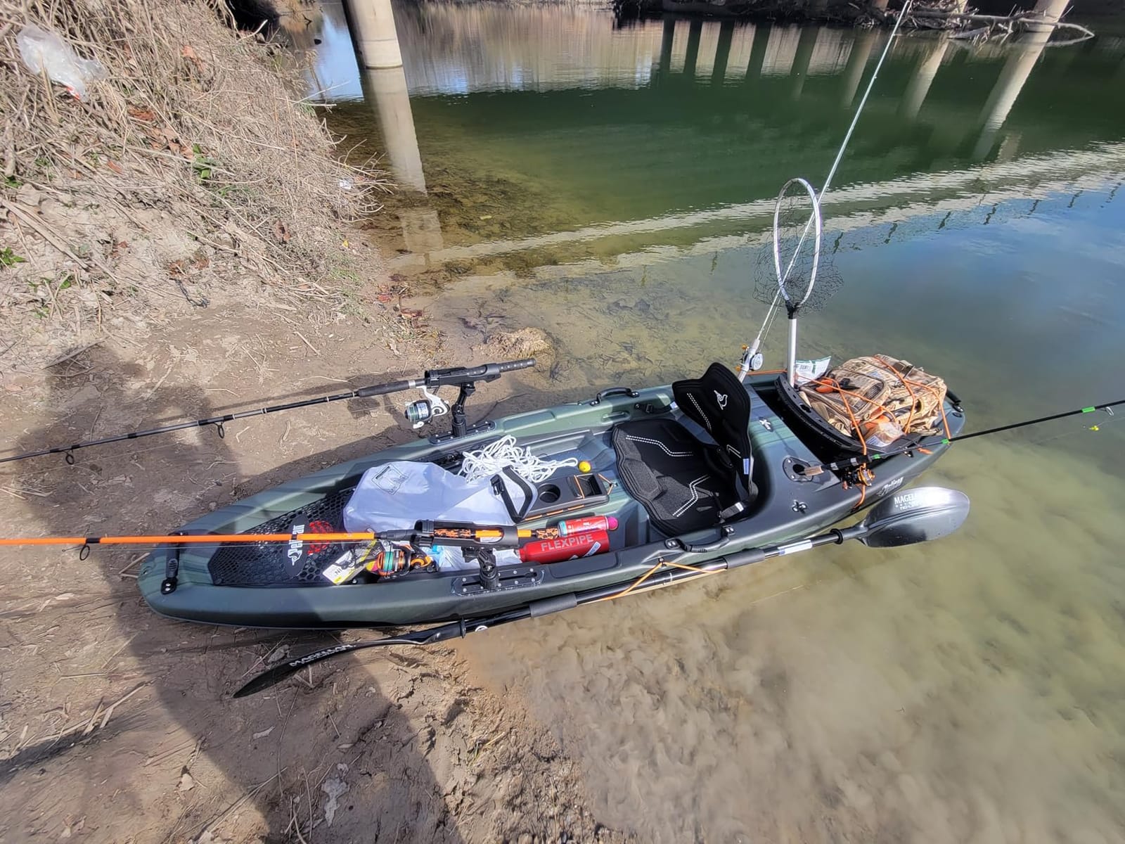 Pelican Sentinel 100X - Angler Sit on top Fishing Kayak - Lightweight - Ergolounge™ Seating System customer photo 2
