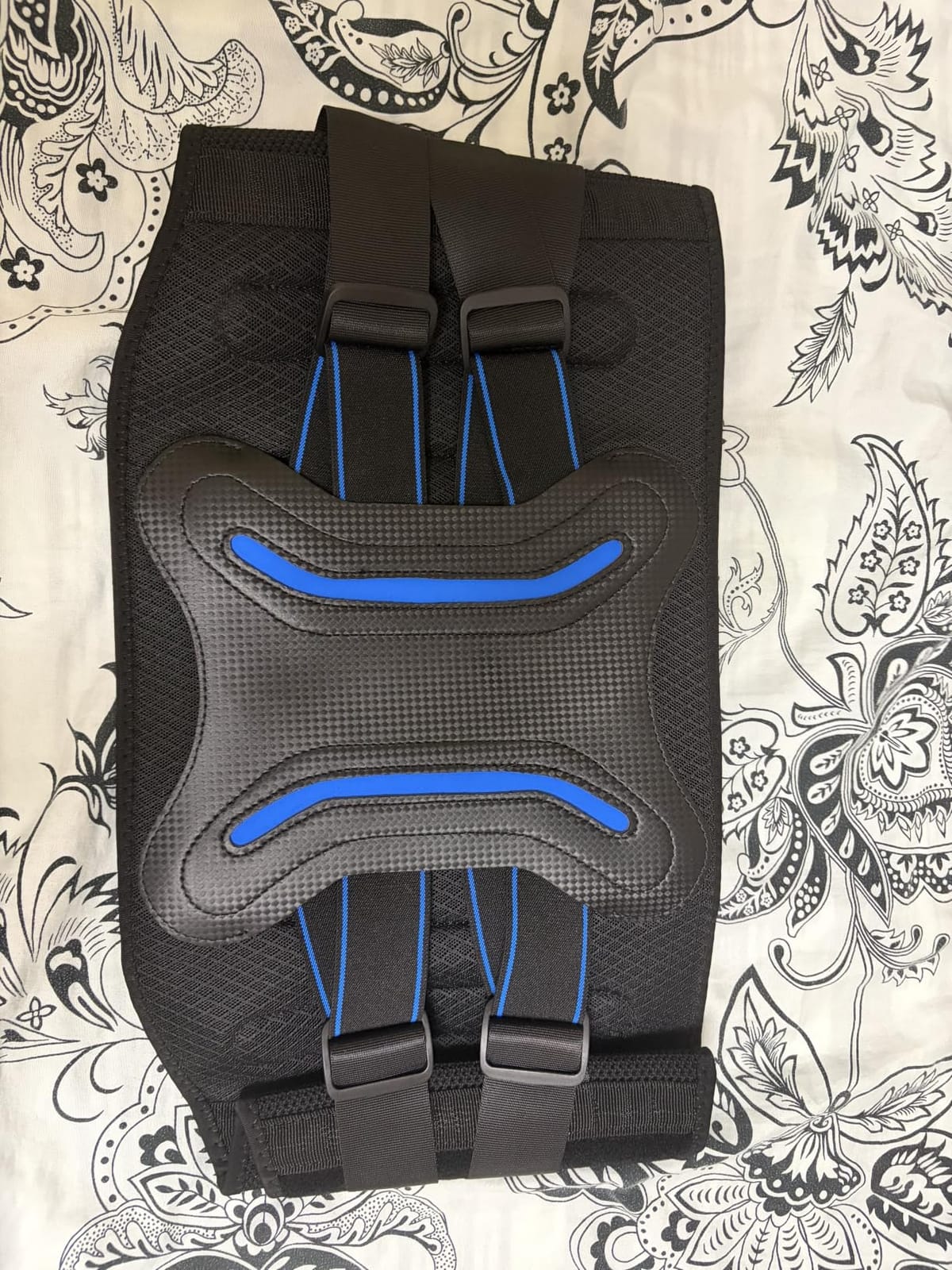 FEATOL Lower Back Brace with 5 Reinforced Stays for Women and Men, Adjustable Snug-Fit Lumbar Support Belt for Work, Size L, Waist 34.3-38inches customer photo 2