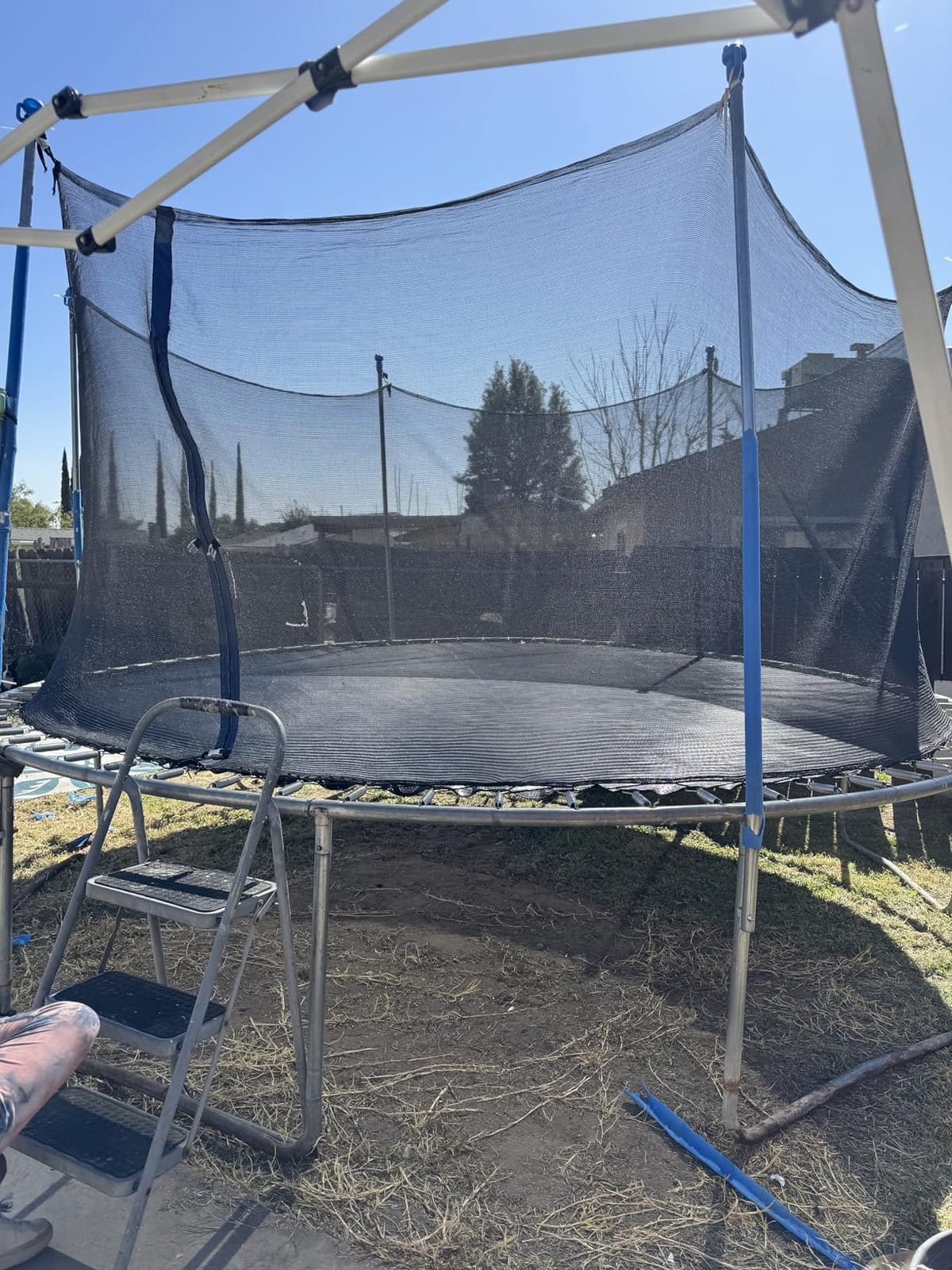 Replacement Trampoline Mat，Heavy-Duty, UV-Resistant & Durable Bounce Pad for 12/14/15ft Round Trampolines - Perfect for Safe & Fun Jumping customer photo 2