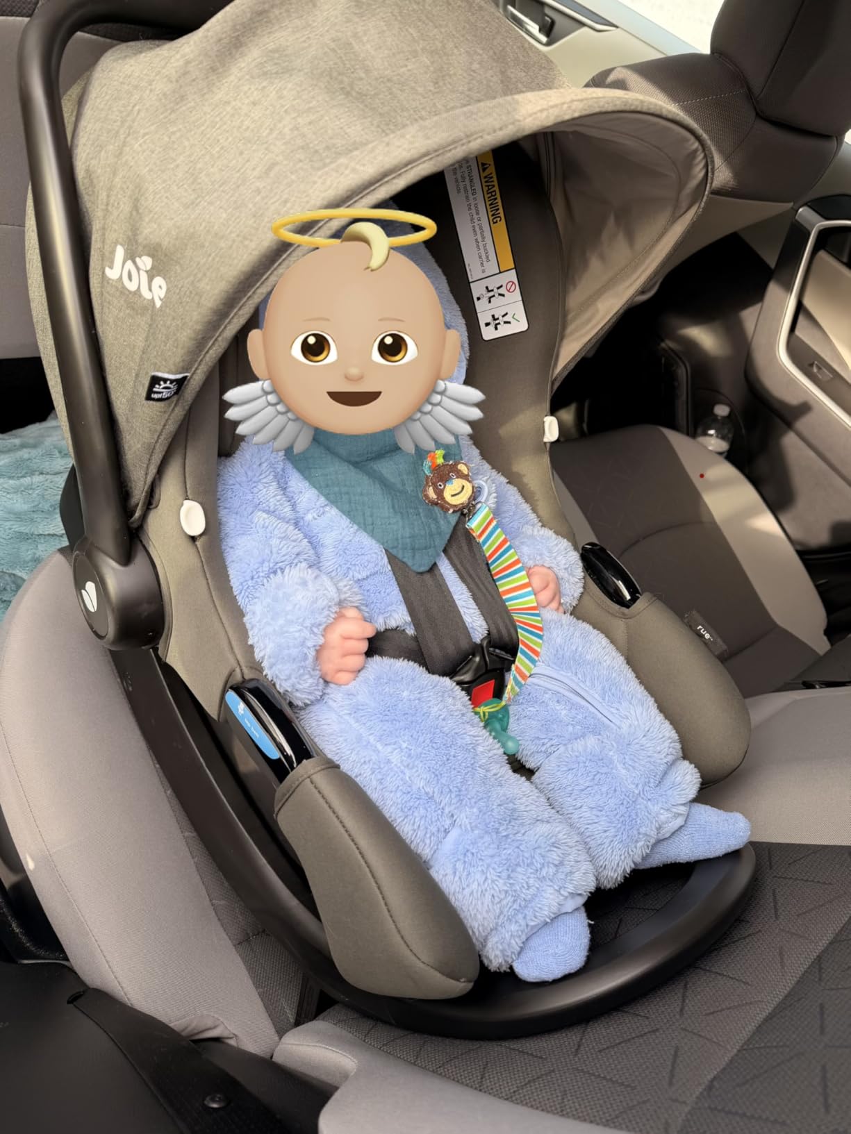 Joie Rue Infant Car Seat & Anti-Rebound Base, Lightweight customer photo 1