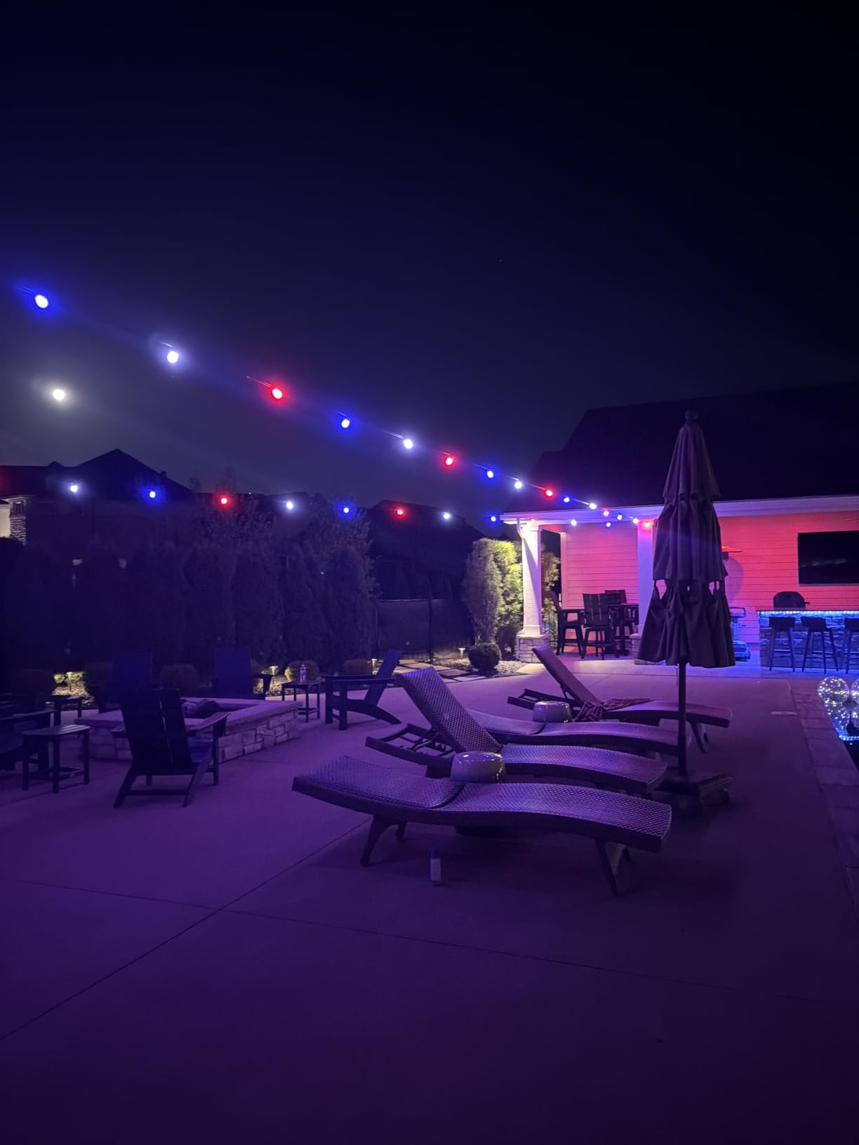 Govee S14 Bulb Outdoor String Lights 2, 96ft RGBICWW, 30 LED Bulbs, IP66, Patio Lights with 111 Scene Modes for Patio, Backyard, Garden, Compatible with Alexa, Google, Matter, APP Control customer photo 2