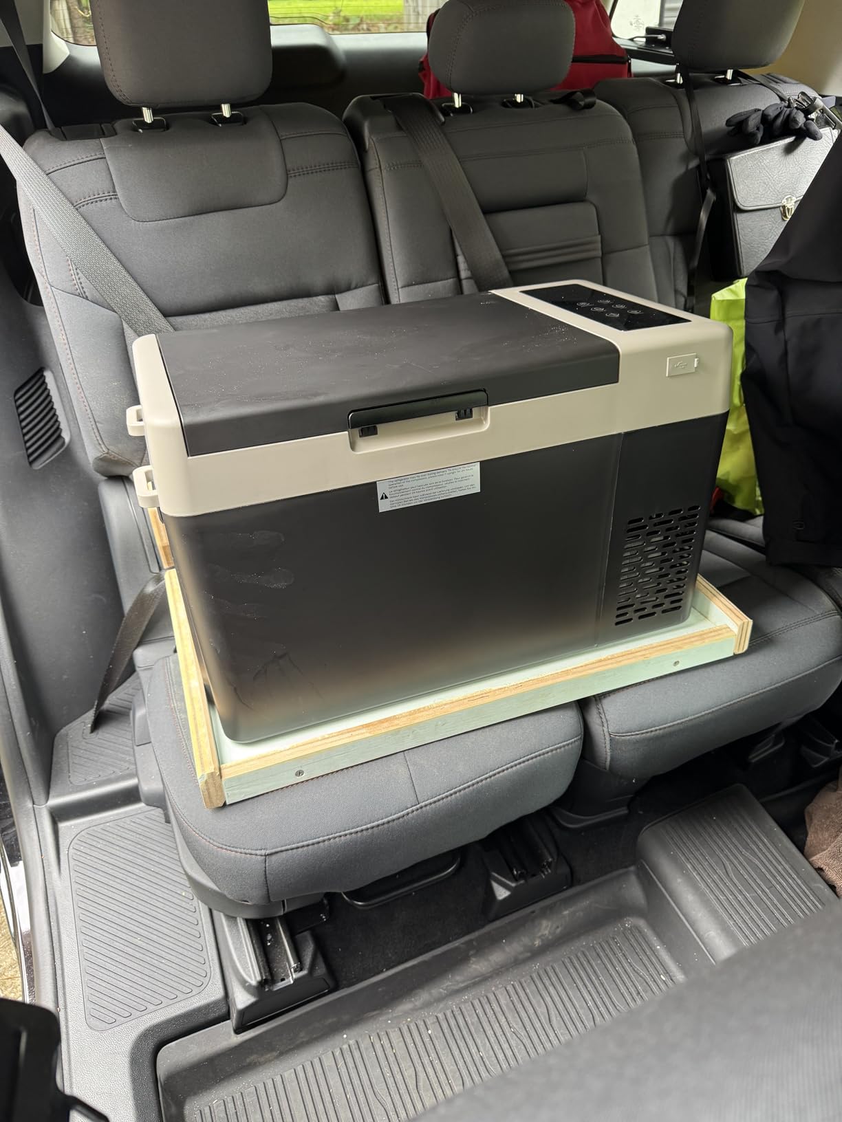 Marsail 12V Car Fridge 25QT Portable Freezer -4°F to 68°F, Compressor Cooler for Camping Travel Truck RV Home, Efficient Cooling & ECO Mode, Black customer photo 1