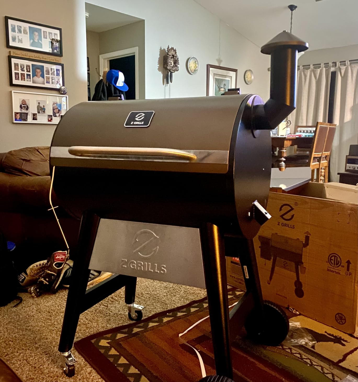 Z GRILLS 600D 8-in-1 Wood Pellet Grill & Smoker, 572 Sq In, PID 3.0 customer photo 1