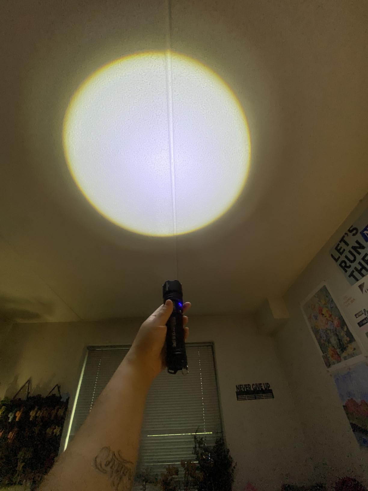Flashlight 10000 High Lumens Rechargeable 30W Super Bright LED Flash Light | 5000ft Beam, 12H Long Lasting, USB C+A Charging, High Powered, Police Flashlight, for Home, Camping, Hiking, Emergency, Gift customer photo 1