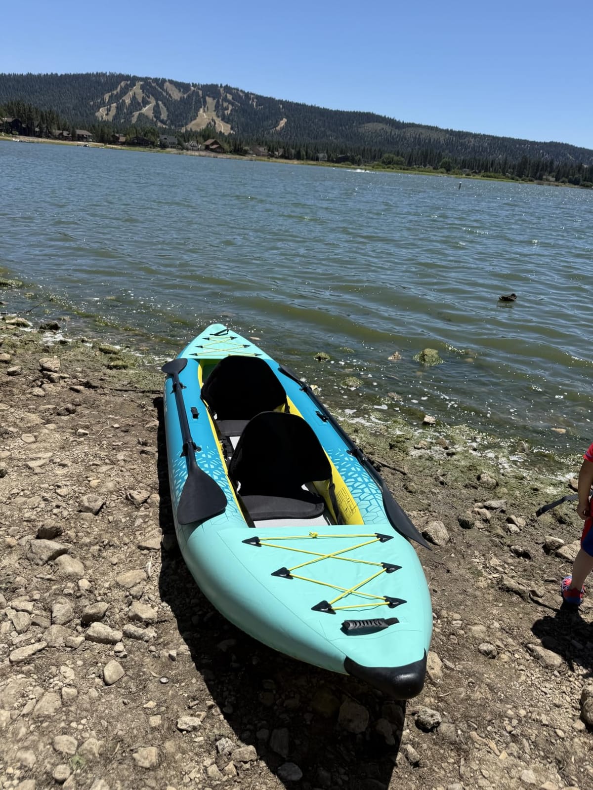 S AFSTAR Inflatable Kayak, 2 Person Canoe with 507 lbs Capacity, Drop-Stitch Floor, All Accessories & Carry Bag, 12.5 ft Large Sit in Tandem Kayak for Fishing, Camping & Exploring for Adults customer photo 2