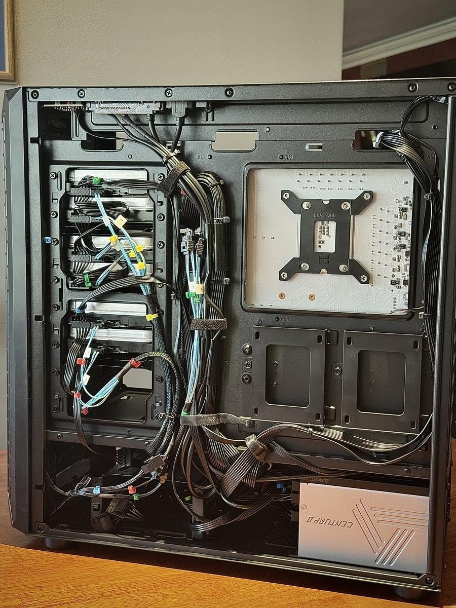 MONTECH Century II 850W ATX 3.1 Fully Modular 80 Plus Gold Power Supply customer photo 2