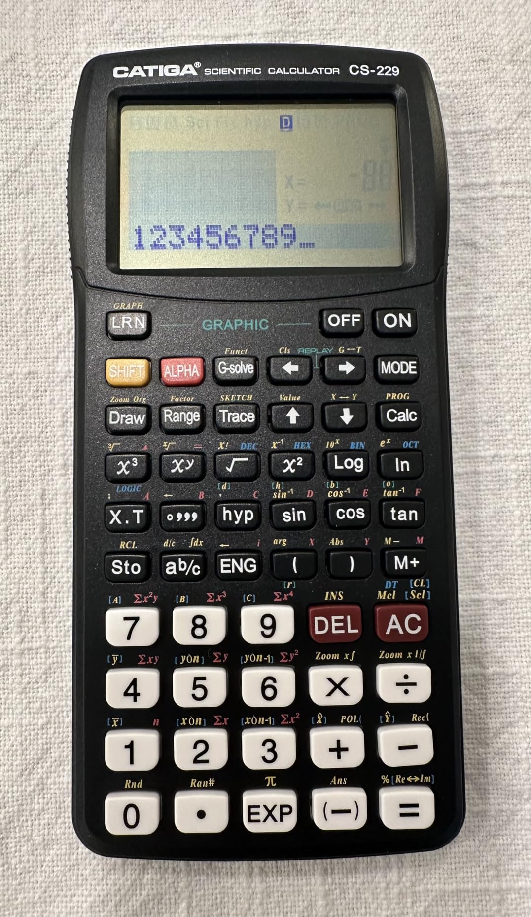 CATIGA Scientific Calculators with Graphic Functions, Graphing Calculators with Multiple Modes, Scientific Calculators for Students, High School or College Courses, Calculadora Cientifica, CS-229 customer photo 1