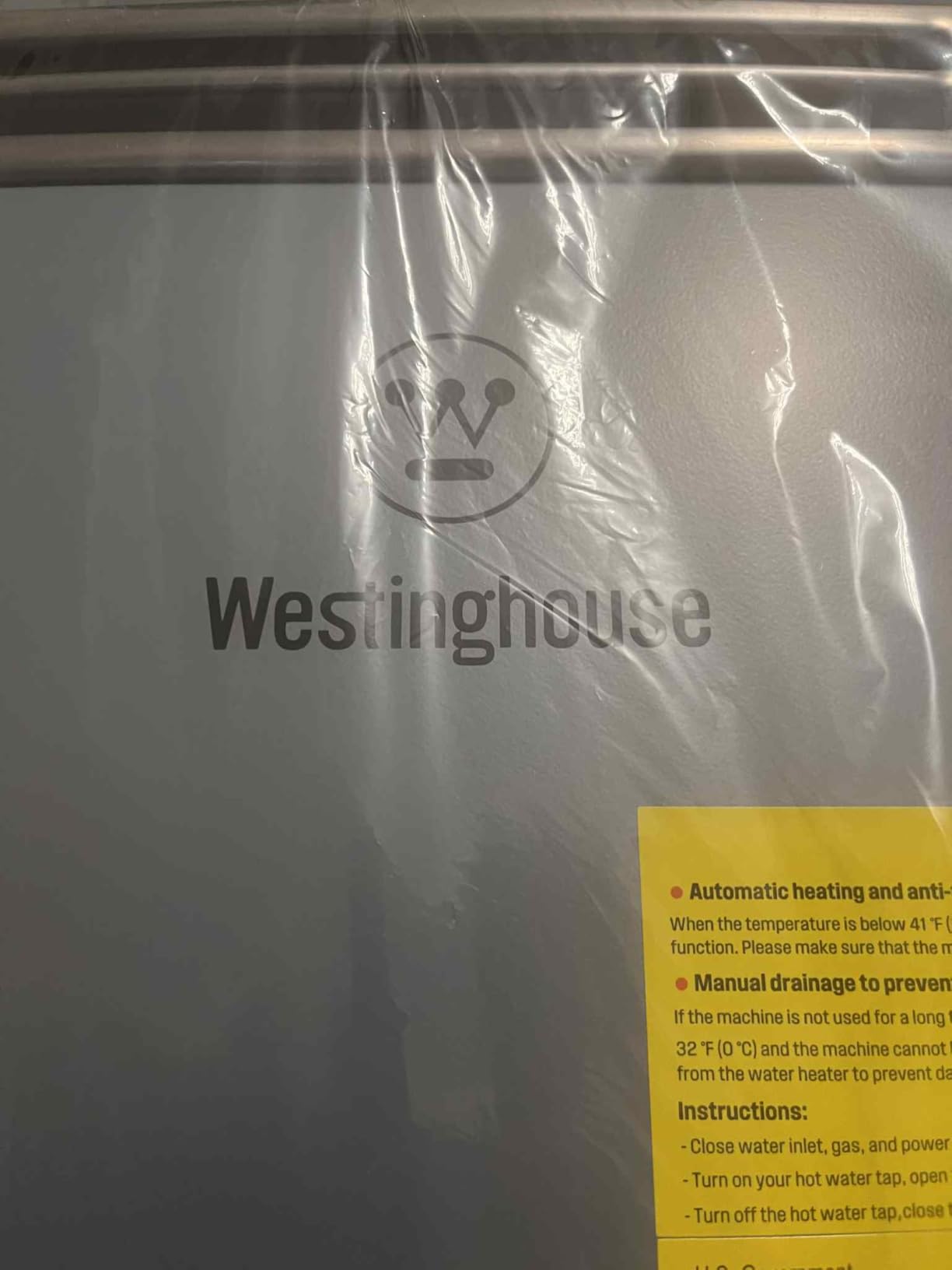 Westinghouse Tankless Water Heater Propane Indoor, 7.9 GPM 180,000 BTU | App & Voice Control, ±1°F Temp Stability, Whole House Instant Hot Water Heater for 3-5 Fixtures, Non-Condensing, 26L, LPG customer photo 2